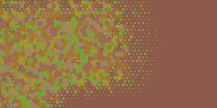 Geometric abstract Hexagon multi Color Background vector