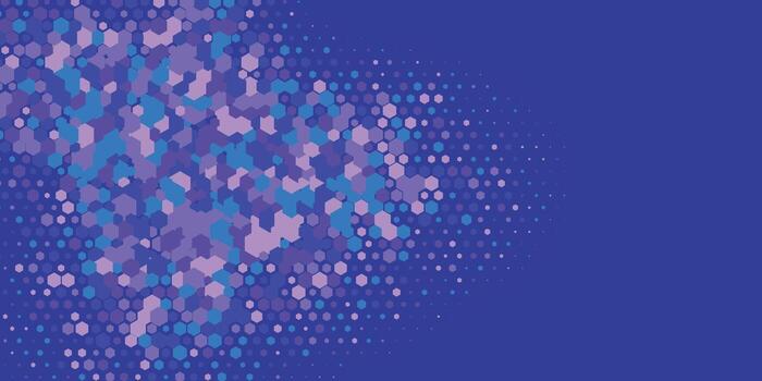 geométrico resumen hexágono multi color antecedentes vector