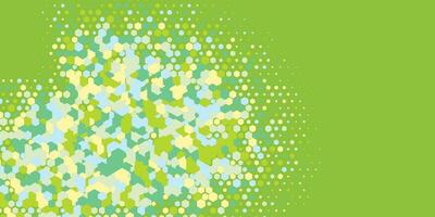 Geometric abstract Hexagon multi Color Background vector