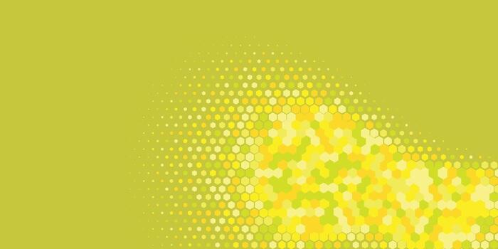 Geometric abstract Hexagon multi Color Background vector