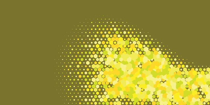 Geometric abstract Hexagon multi Color Background vector