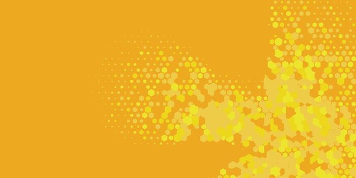 Geometric abstract Hexagon multi Color Background vector