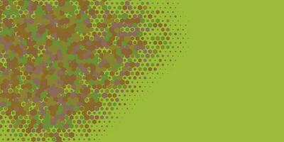 Geometric abstract Hexagon Two Color Background vector
