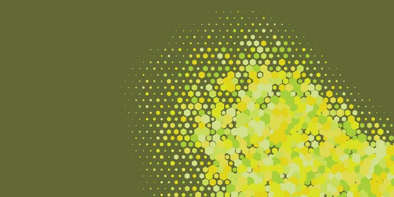 Geometric abstract Hexagon multi Color Background