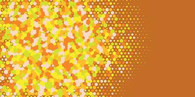 Geometric abstract Hexagon multi Color Background vector