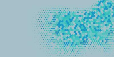 geométrico resumen hexágono multi color antecedentes vector
