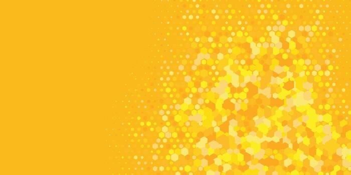 Geometric abstract Hexagon multi Color Background vector