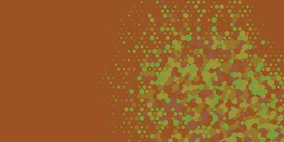 Geometric abstract Hexagon Two Color Background vector