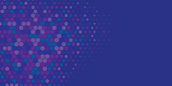 geométrico resumen hexágono multi color antecedentes vector