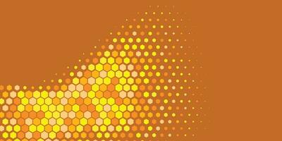 Geometric abstract Hexagon multi Color Background vector