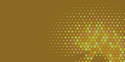 Geometric abstract Hexagon multi Color Background vector