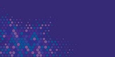 geométrico resumen hexágono multi color antecedentes vector