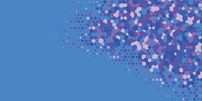 geométrico resumen hexágono multi color antecedentes vector