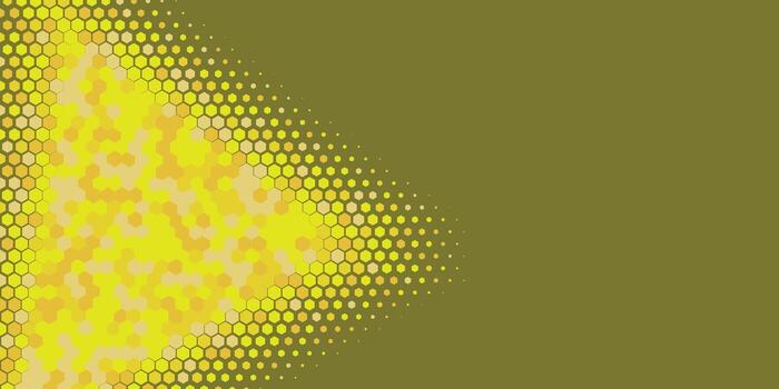 Geometric abstract Hexagon Two Color Background vector