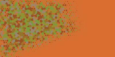 Geometric abstract Hexagon Two Color Background vector