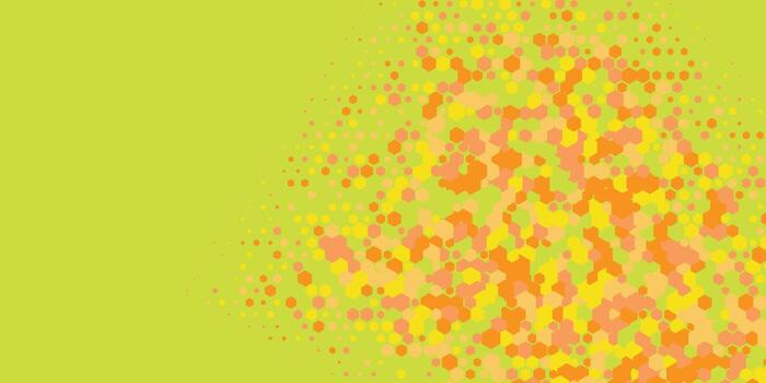 geométrico resumen hexágono dos color antecedentes vector