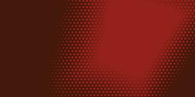 Geometric abstract Hexagon Two Color Background vector