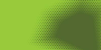 Geometric abstract Hexagon Two Color Background vector