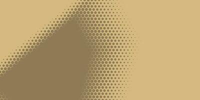 Geometric abstract Hexagon Two Color Background vector