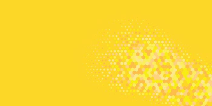 Geometric abstract Hexagon Two Color Background vector