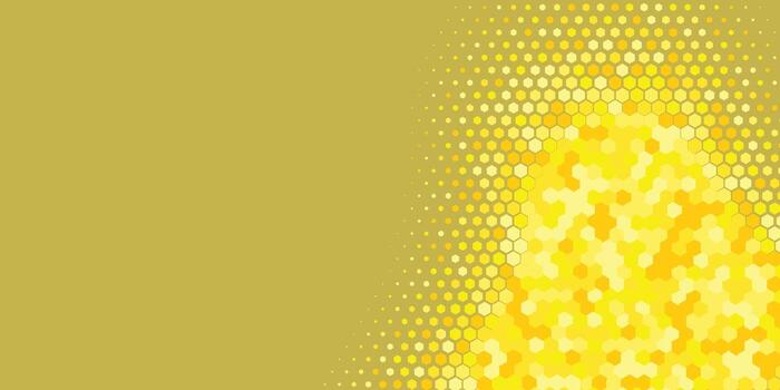 Geometric abstract Hexagon Two Color Background vector