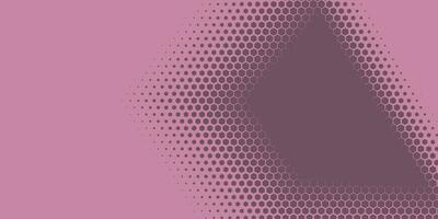 Geometric abstract Hexagon Two Color Background vector