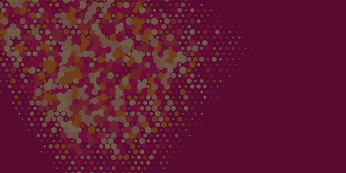 geométrico resumen hexágono dos color antecedentes vector