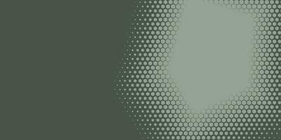 Geometric abstract Hexagon Two Color Background vector