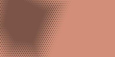 Geometric abstract Hexagon Two Color Background vector