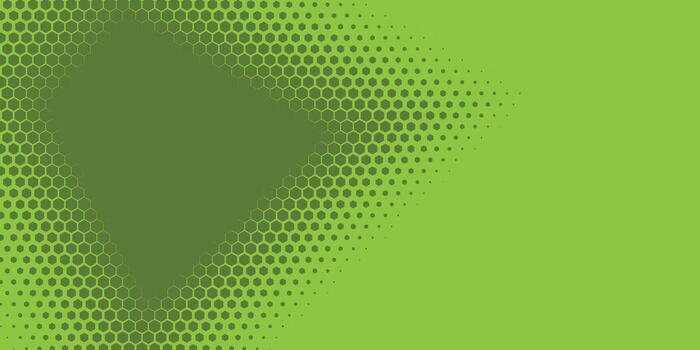 Geometric abstract Hexagon Two Color Background vector