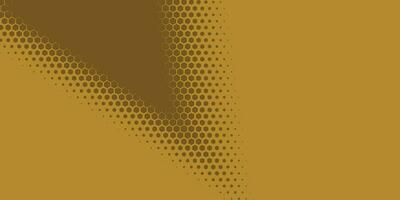 Geometric abstract Hexagon Two Color Background vector