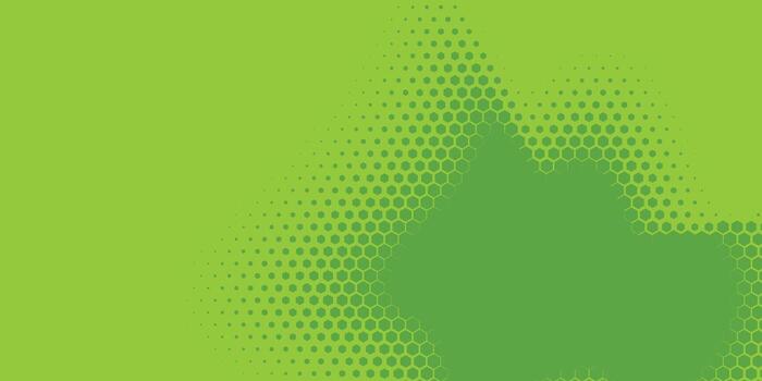 Geometric abstract Hexagon Two Color Background vector