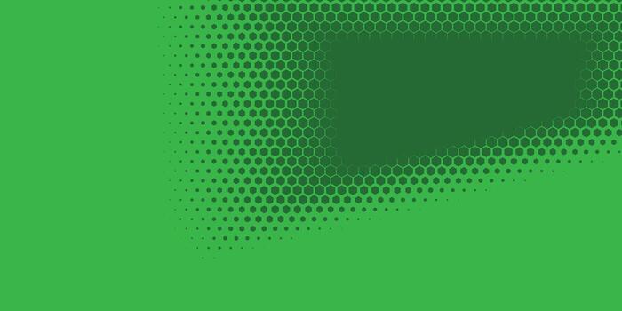 Geometric abstract Hexagon Two Color Background vector