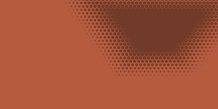 Geometric abstract Hexagon Two Color Background vector