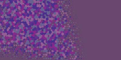 Geometric abstract Hexagon Two Color Background vector