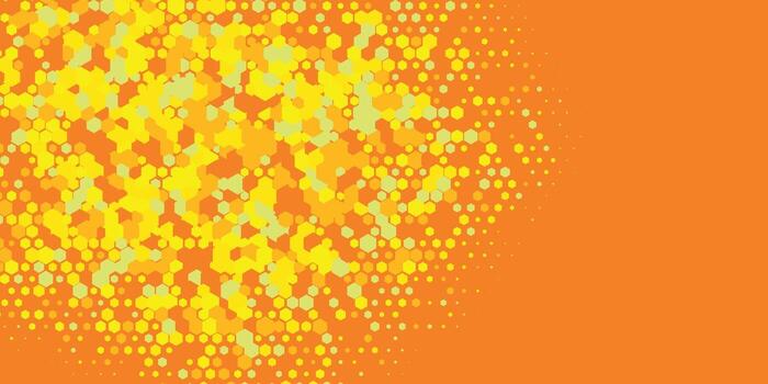 geométrico resumen hexágono dos color antecedentes vector