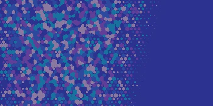 geométrico resumen hexágono dos color antecedentes vector