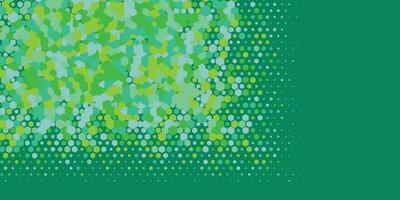 Geometric abstract Hexagon Two Color Background vector