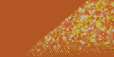 geométrico resumen hexágono dos color antecedentes vector