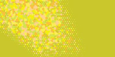 Geometric abstract Hexagon Two Color Background vector