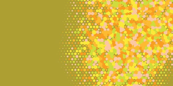 geométrico resumen hexágono dos color antecedentes vector