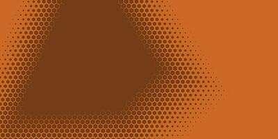 Geometric abstract Hexagon Two Color Background vector