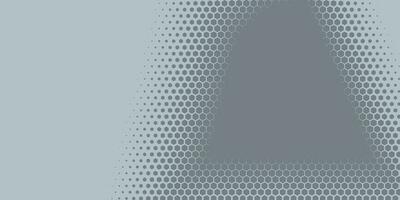 Geometric abstract Hexagon Two Color Background vector