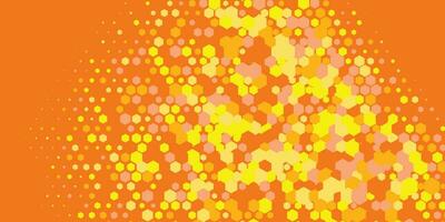 Geometric abstract Hexagon Two Color Background vector