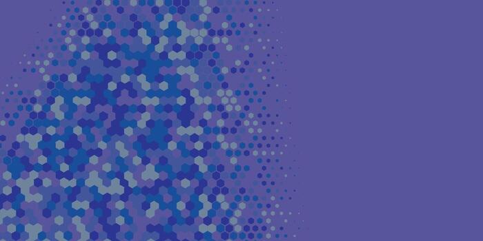 geométrico resumen hexágono dos color antecedentes vector