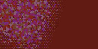 Geometric abstract Hexagon Two Color Background vector