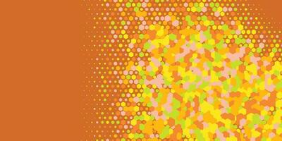 Geometric abstract Hexagon Two Color Background vector