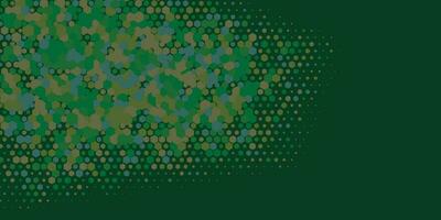 Geometric abstract Hexagon Two Color Background vector