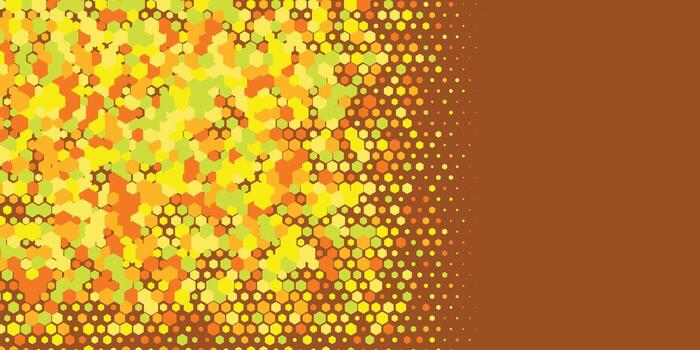 geométrico resumen hexágono dos color antecedentes vector