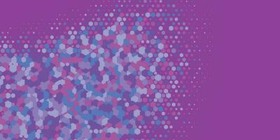 Geometric abstract Hexagon Two Color Background vector